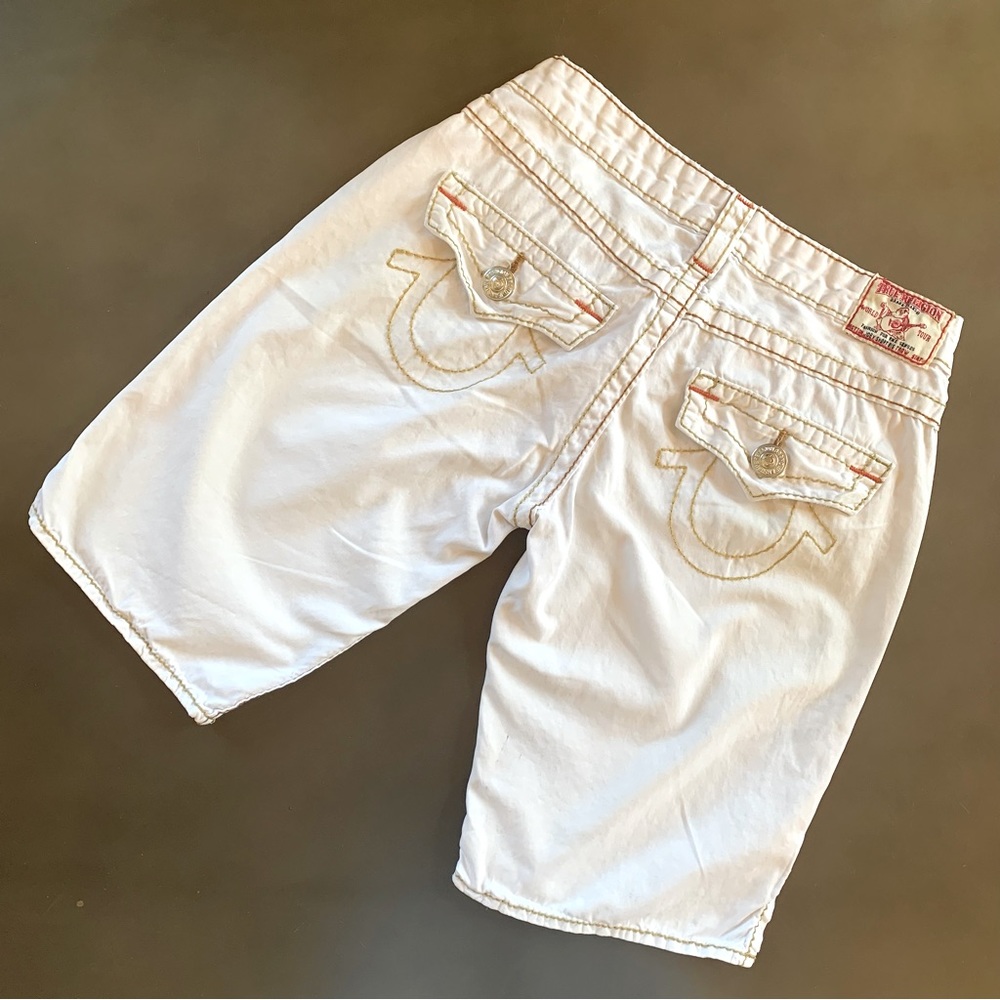 True Religion White Joey Short - size 29